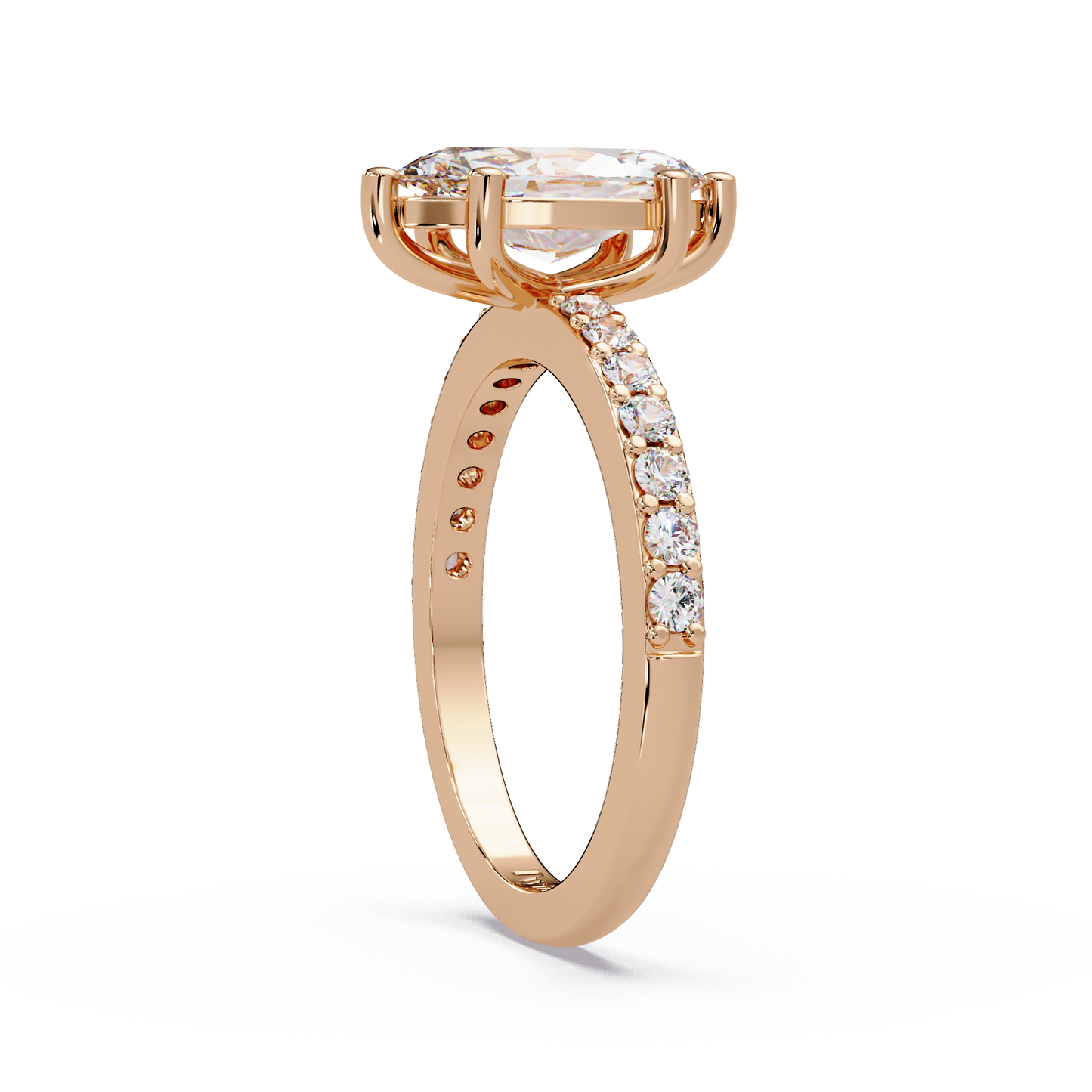 1.48 CT Marquise Shape Lab Diamond Ring