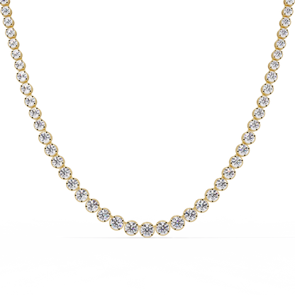 5.40 CT Diamond Tennis Necklace