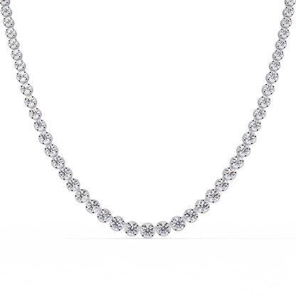 5.40 CT Diamond Tennis Necklace