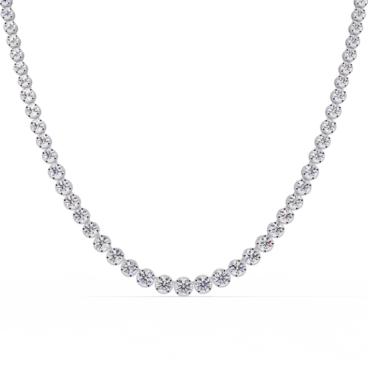 5.40 CT Diamond Tennis Necklace