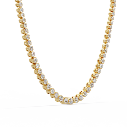 5.40 CT Diamond Tennis Necklace