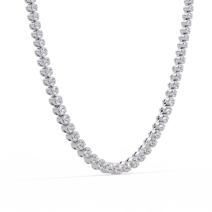 5.40 CT Diamond Tennis Necklace