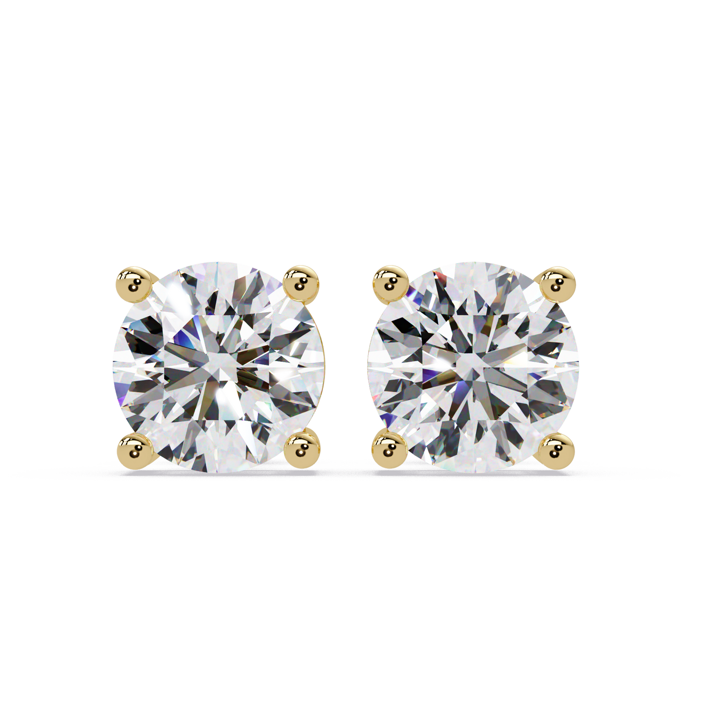 1.50 CT Diamond Stud Earrings