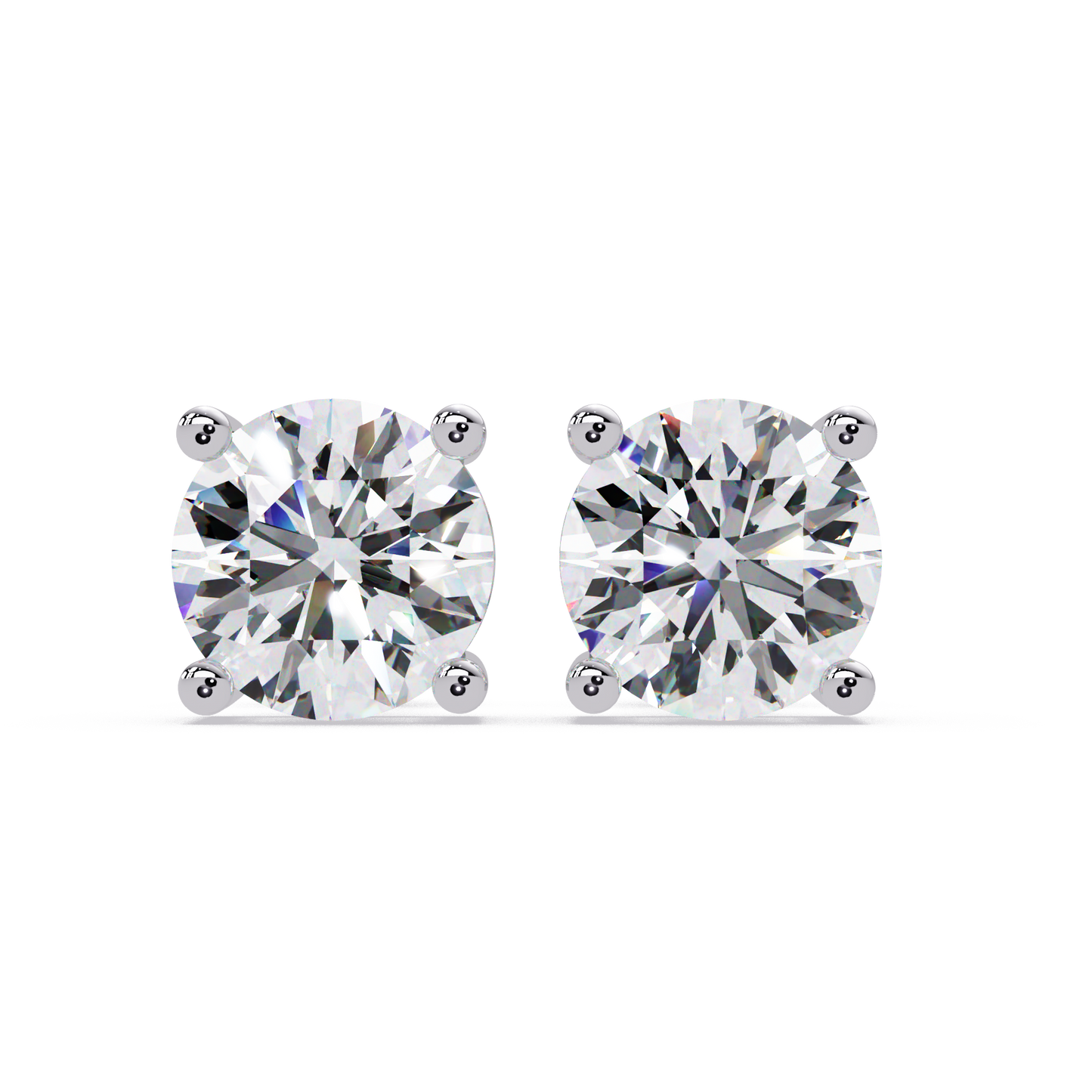 1.50 CT Diamond Stud Earrings