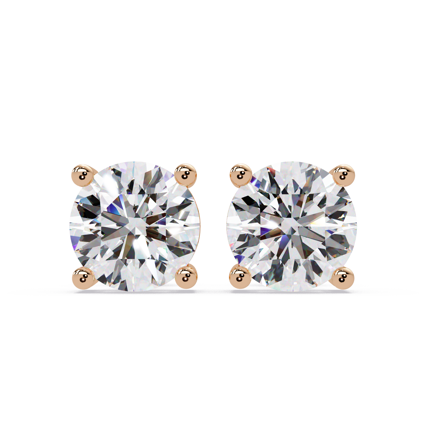 1.50 CT Diamond Stud Earrings