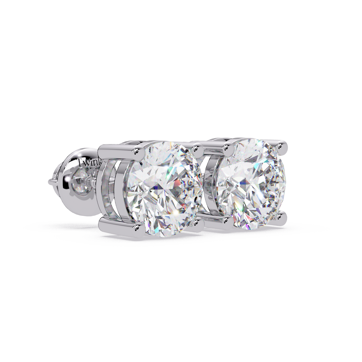 1.50 CT Diamond Stud Earrings