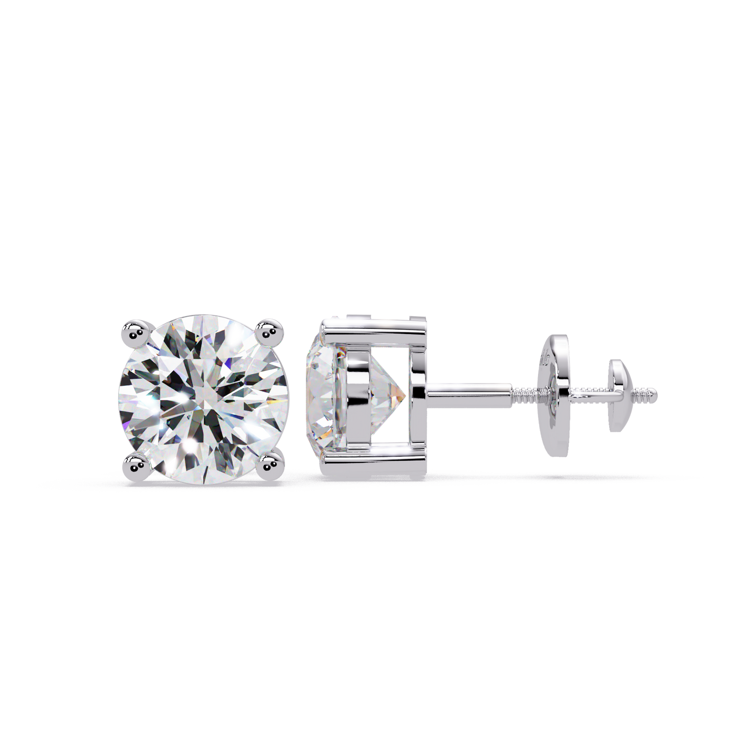1.50 CT Diamond Stud Earrings
