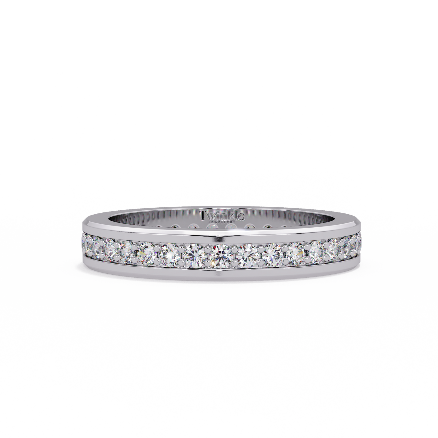 0.68 CT Classic Round Cut Lab Diamond Ring