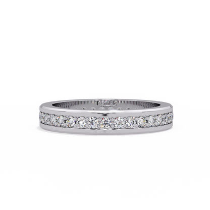 0.68 CT Classic Round Cut Lab Diamond Ring