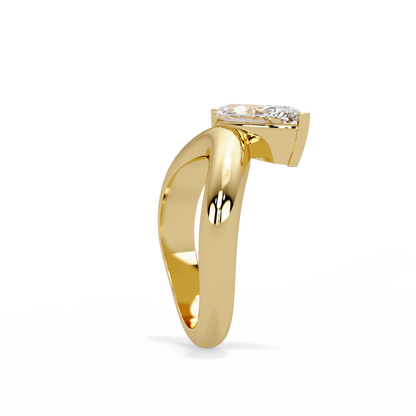 2 CT Marquise Pinky Ring