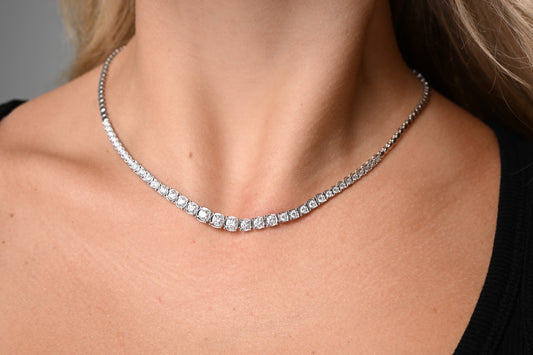 Half Riviera Necklace