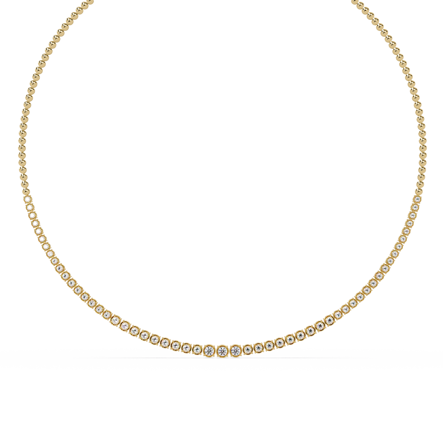 Half Riviera Necklace