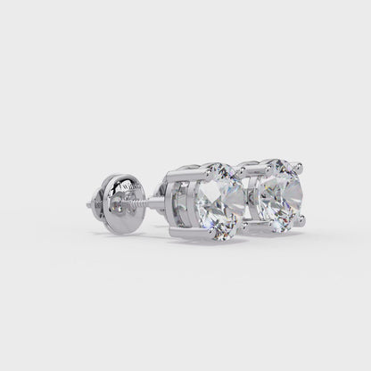 1.50 CT Diamond Stud Earrings