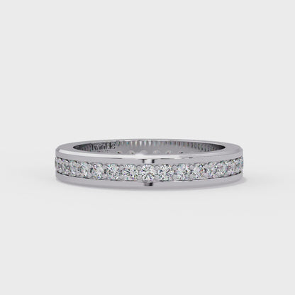0.68 CT Classic Round Cut Lab Diamond Ring