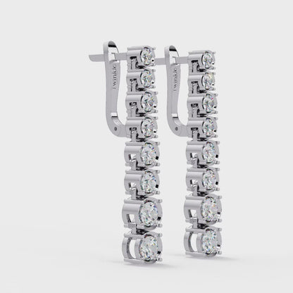 Half Riviera Earrings